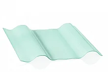 COMPOGLASS КРИСТАЛЛ трапеция С-25, прозрачный, зеленый, глянцевый, 0,8 мм, 1150х2000 мм купить