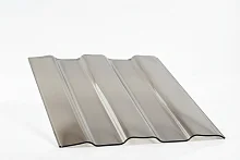COMPOGLASS КРИСТАЛЛ трапеция С-8, прозрачный, коричневый, глянцевый, 0,8 мм, 1200х2000 мм купить